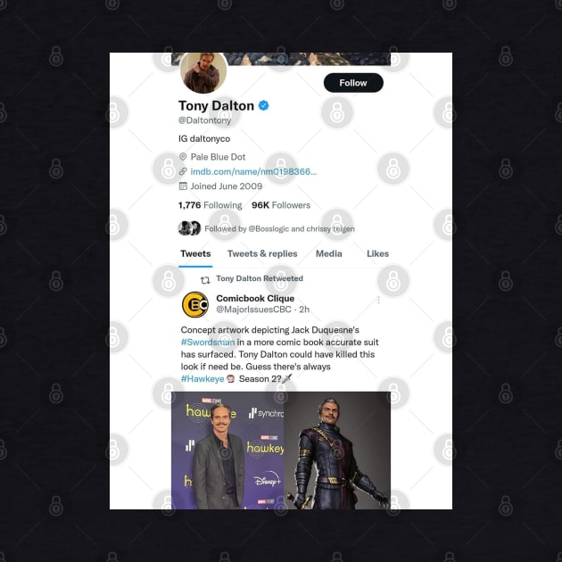 That Time Tony Dalton Retweeted Us by ComicBook Clique